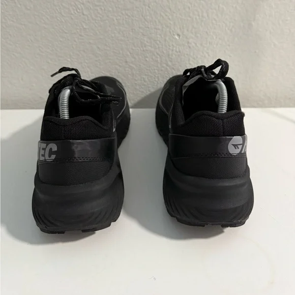 Hi-Tec Men's Black and Silver Athletic Shoes - Picture 5 of 8